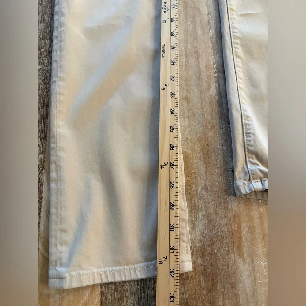 Ag Adriano Goldschmied Pants Men's Size 30 X 32 Everett Slim Straight Khaki Tan